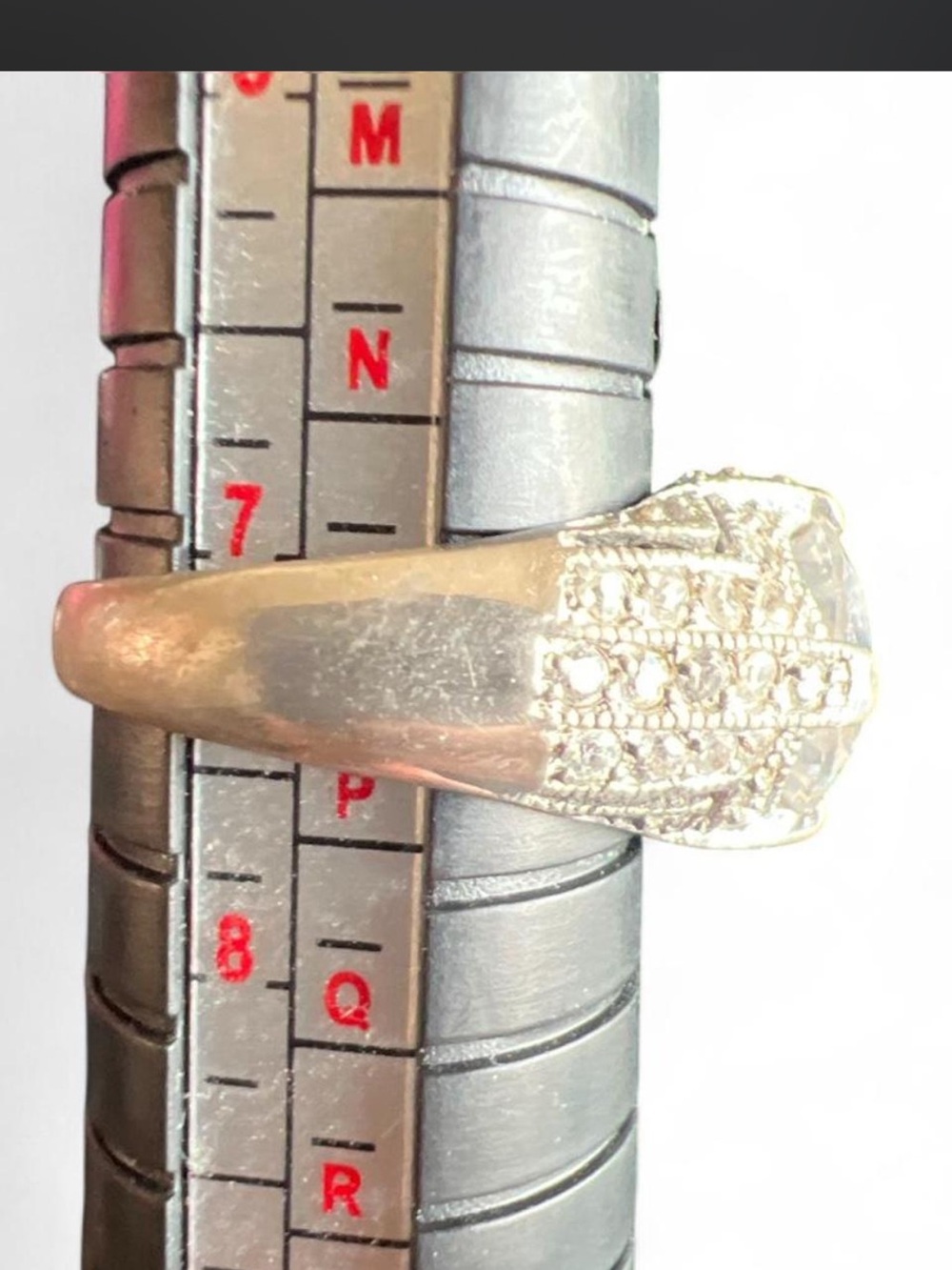 Source Unknown Gold-Tone Cluster Men’s Ring